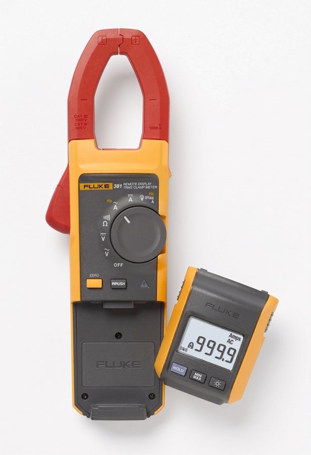 Pinza amperimétrica Fluke 381 en alquiler con certificado de calibración