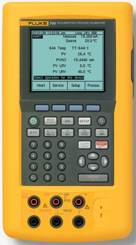 Calibrador de procesos Fluke 744