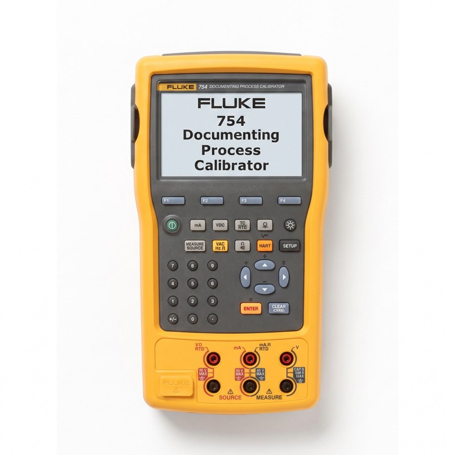 Calibrador de procesos Fluke 754 en alquiler con certificado de calibración
