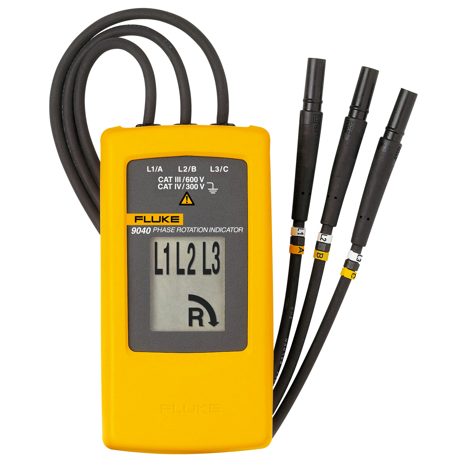 Indicador de rotación de fases Fluke 9040 en alquiler con certificado de calibración