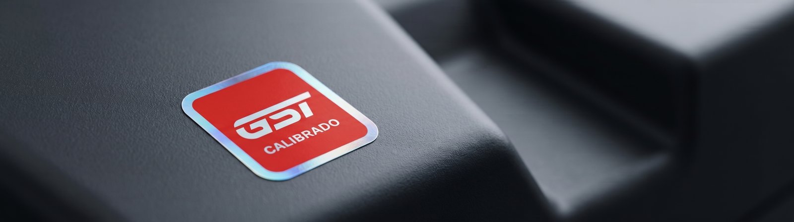 Sello Calibrado por GST sobre un equipo de la flota